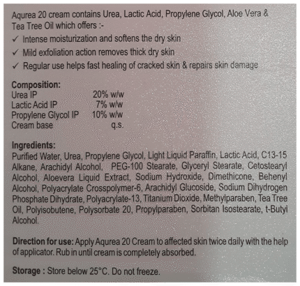 Aqurea 20 Cream 100G - View 2