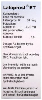 Latoprost Rt Eye Drop - View 3