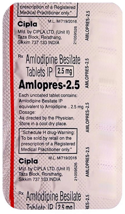 Amlopres 2.5 - View 2