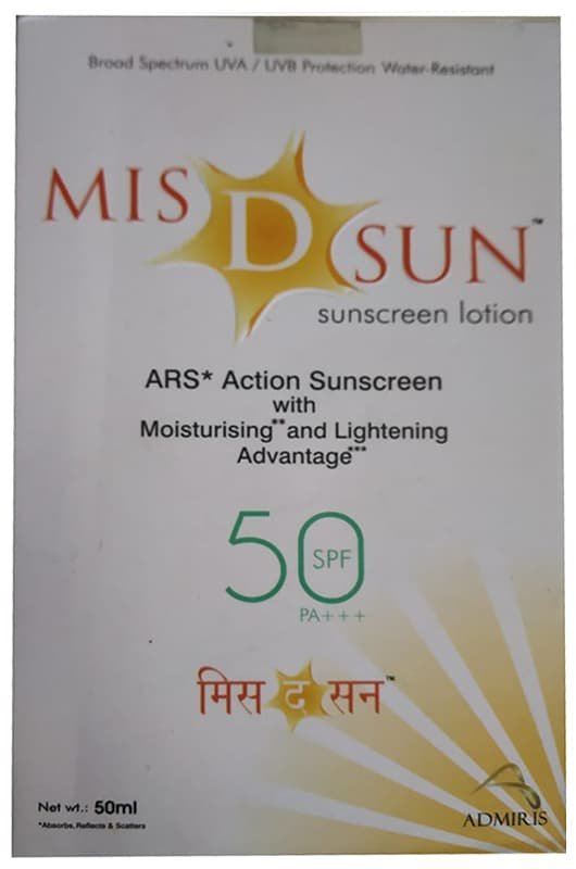 lu4ciw5bgyqdadlnwwe6.jpg Mis D Sun 50 Spf Lotion - View 1