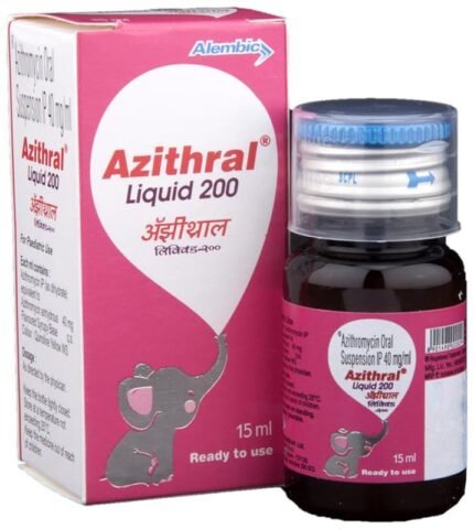 Azithral Xl 200 Syrup 100Ml - View 1