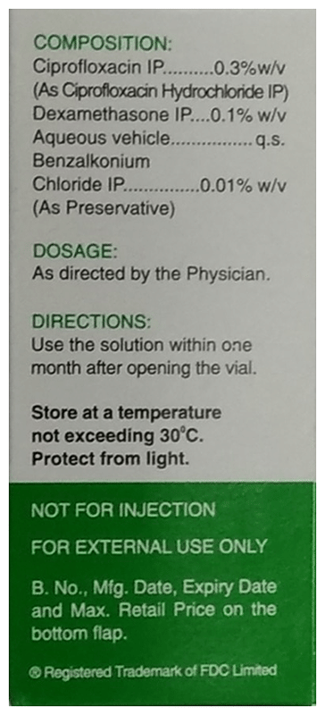 Zoxan D Eye Drop - View 2