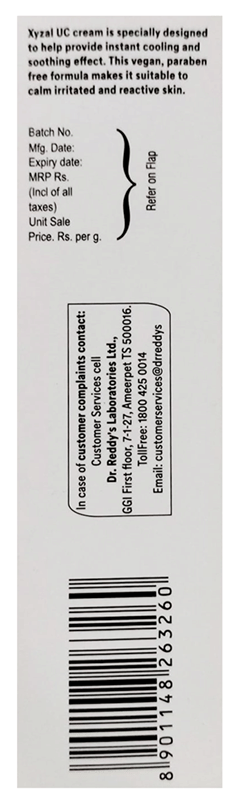 Xyzal Uc Cream 50G - View 2