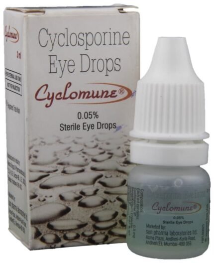 Cyclomune 0.1% Eye Drop - View 1