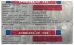 Sporidex Cv 375Mg TAB - View 2
