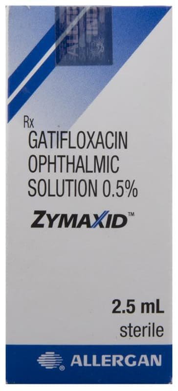 Zymaxid Opthalmic Solution