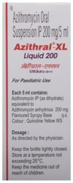 Azithral Xl 200 Syrup 30Ml - View 3