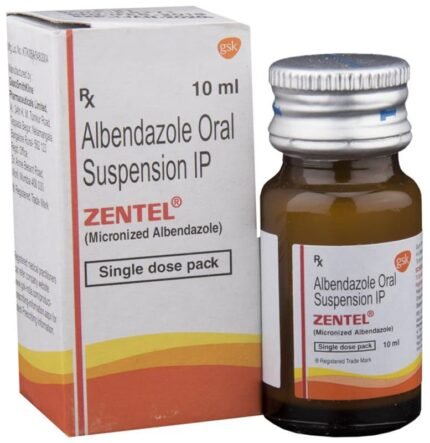 Zentel Suspension 10Ml - View 1