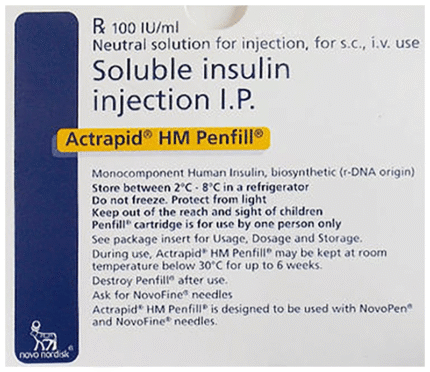 Actrapid Novolet